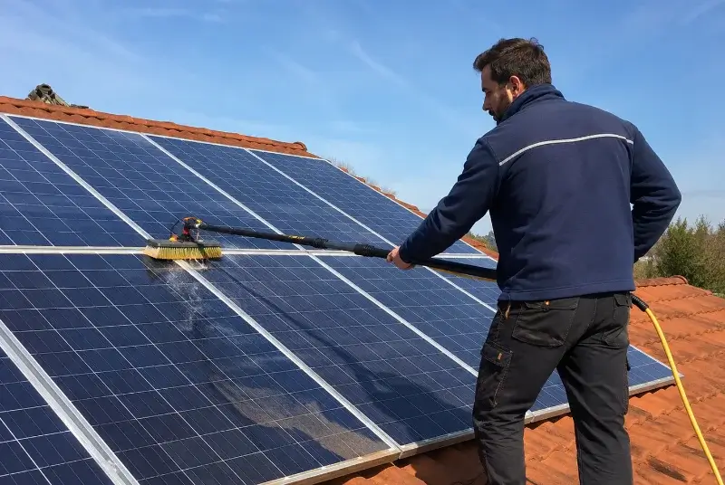 Nettoyage et entretien de panneaux solaires à Ostwald